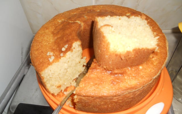 Bolo fofo de tapioca