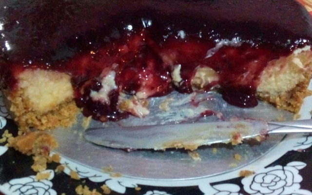 Cheesecake de amora