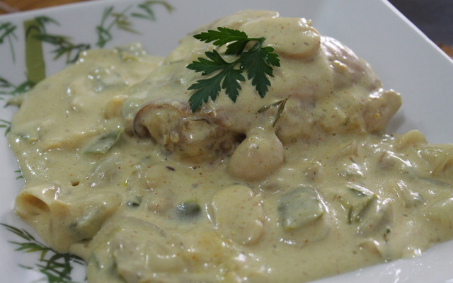 Frango à valenciana