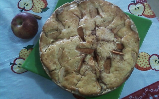 Bolo cuca de maçã