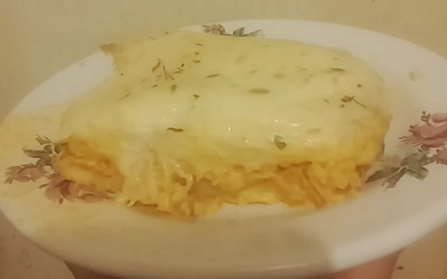 Sanduíche de frango cremoso (ao forno)