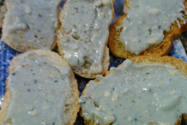 Patê de gorgonzola