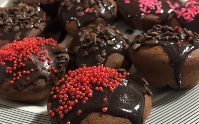 Cupcake de chocolate