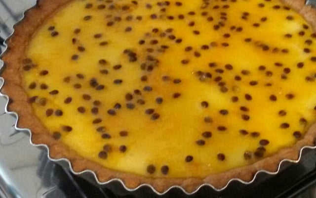 Torta mousse de maracujá