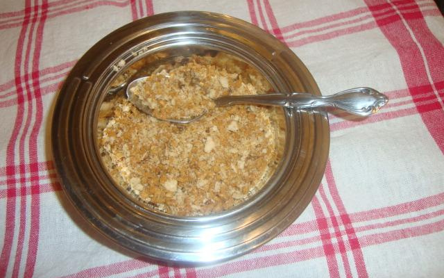 Farofa de soja texturizada