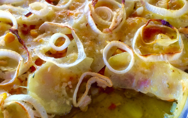 Batata de forno criativa