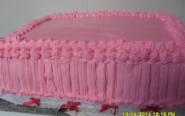 Bolo de gelatina de limão