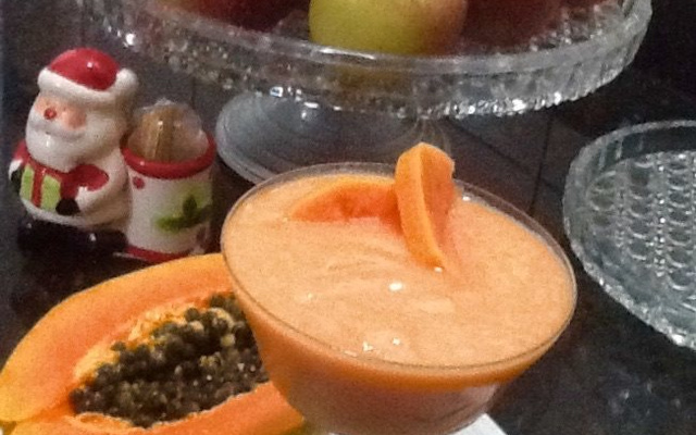 Creme de mamão light