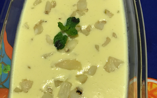 Geladão de abacaxi fácil e prático