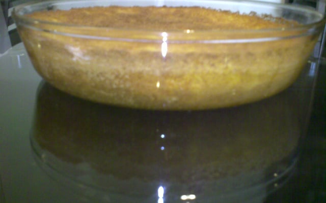 Bolo de milho e queijo minas