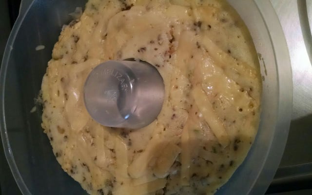 Torta salgada de microondas