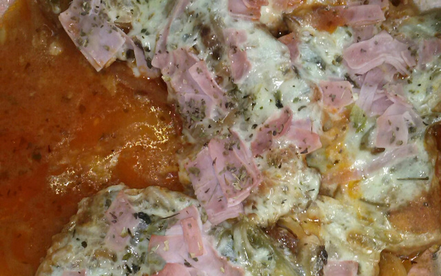 Filé de peito de frango à parmegiana