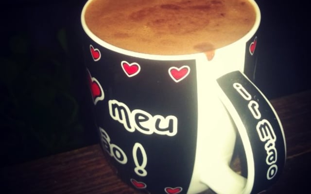 Chocolate quente com conhaque