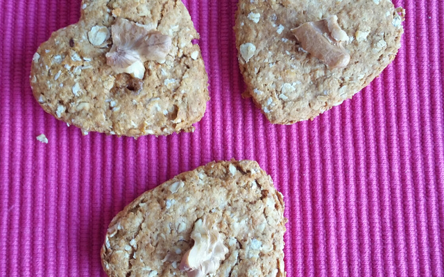 Biscoito de aveia e mel