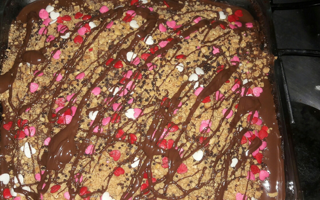 Bolo de micro-ondas de chocolate da Angélica