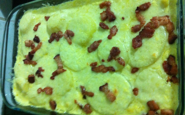 Batata temperada ao forno do Marcos Gustavo