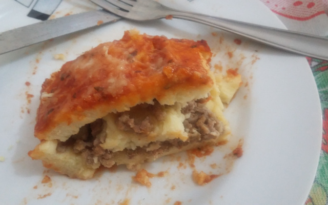 Rocambole de batatas da Tute