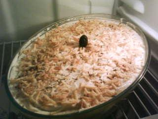 Torta salgada de frango incrementada