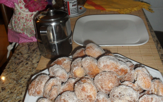 Bolinho de chuva sequinho
