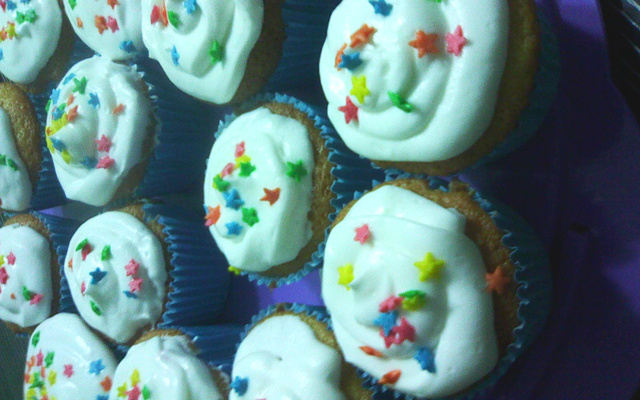Cupcake de Baunilha