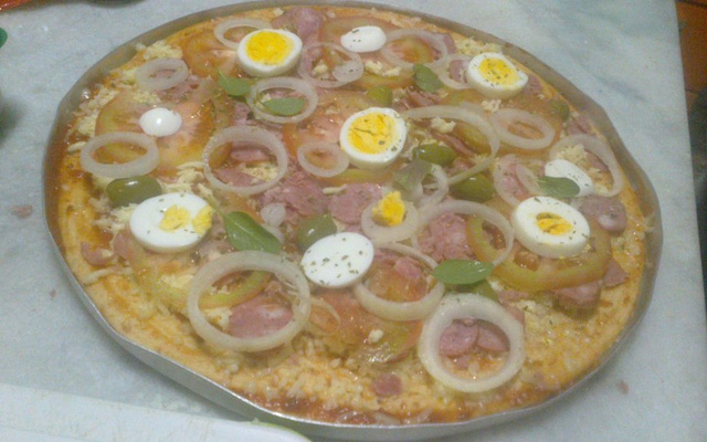 Pizza de liquidificador