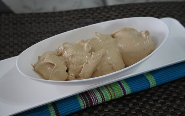 Café cappuccino cremoso de congelador