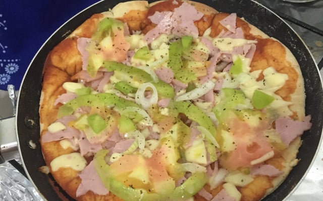 Pizza de frigideira