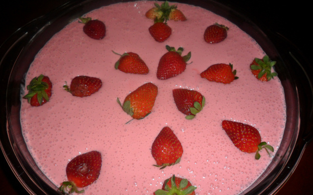 Sobremesa tipo Danoninho caseiro