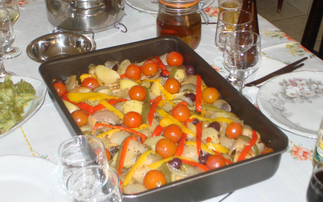 Bacalhoada de forno