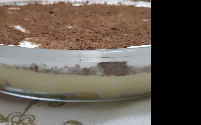 Pavê de chocolate e maracujá