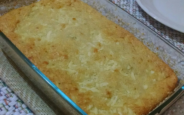 Torta cremosa de aveia