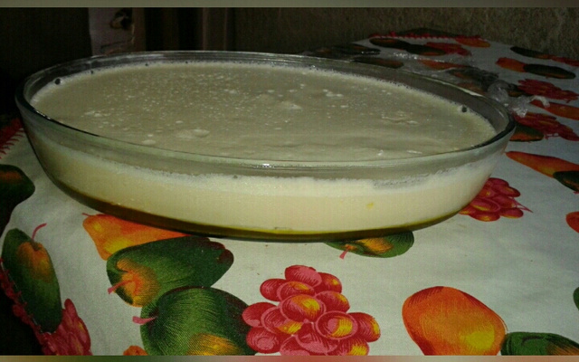 Gelado de abacaxi