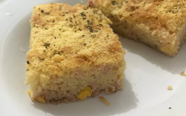 Pão de forma caseiro com recheio