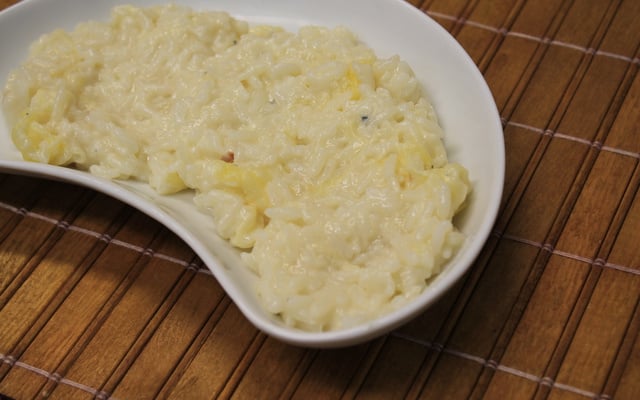 Risoto 4 queijos