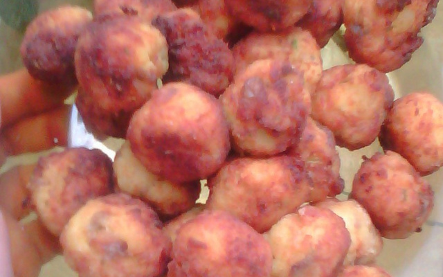 Bolinho de bacalhau que dá certo