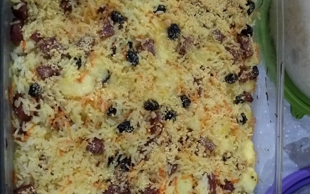 Arroz de forno diferente