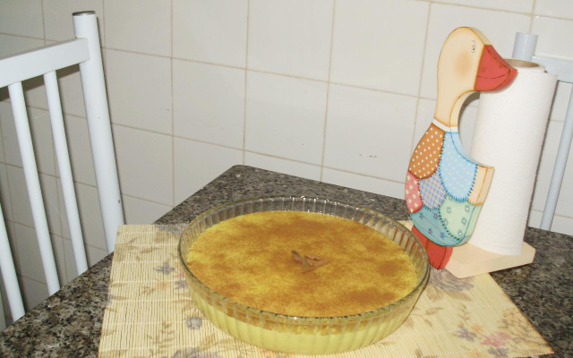 Curau delicioso de cabocha