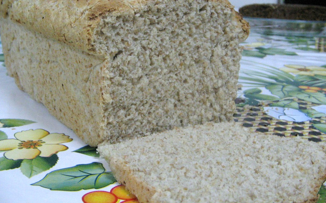 Pão light de aveia e mel