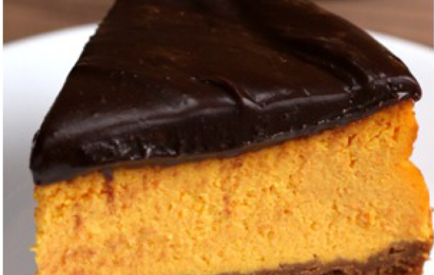 Cheesecake de bolo de cenoura