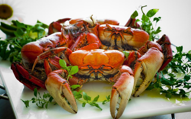 Caranguejo ao leite de coco