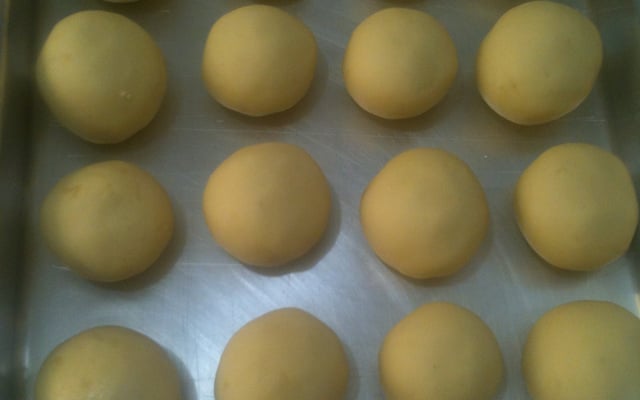 Pão de queijo com massa de batata