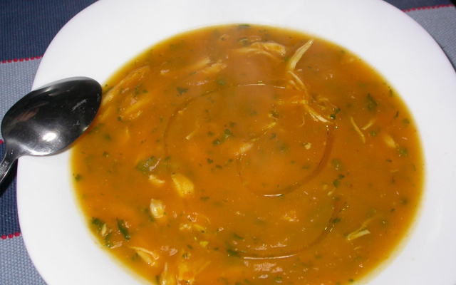 Sopa de sagu à minha moda