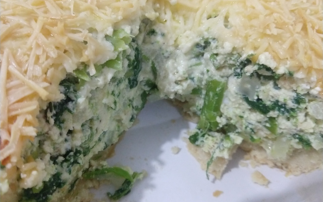 Quiche de espinafre