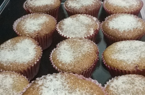 Bolo de banana no liquidificador