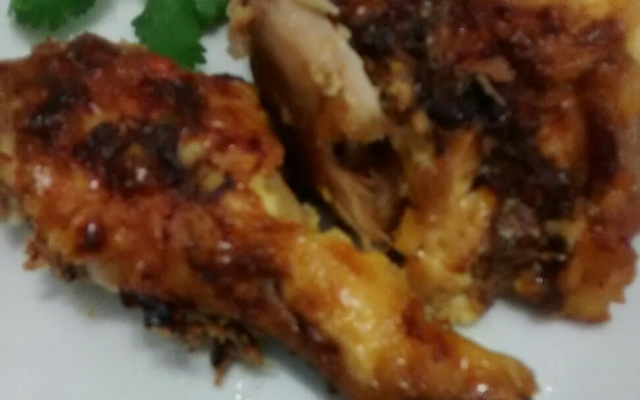 Frango com maionese no forno