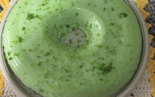 Pudim especial de limão