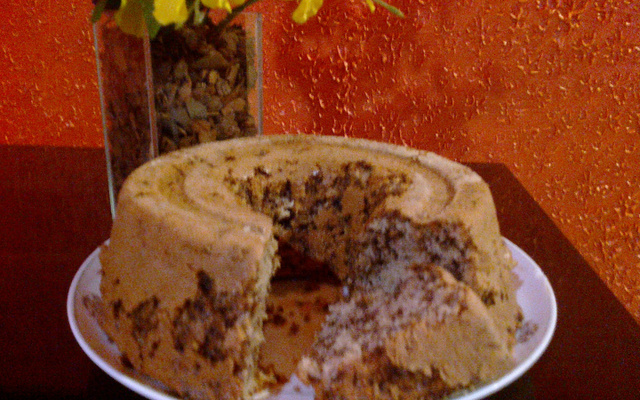 Bolo formigueiro de liquidificador