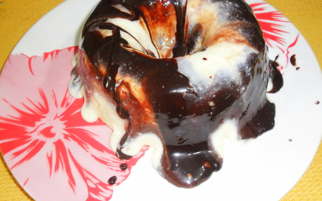 Pudim gelado, super prático e delicioso