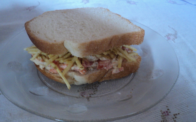 Sanduíche natural simples