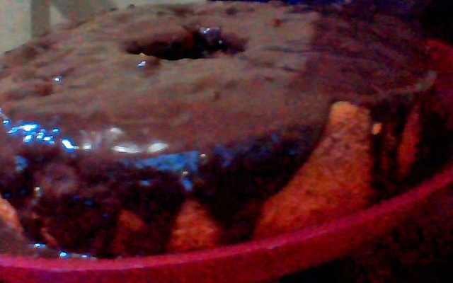 Cobertura fácil de chocolate (sem leite condensado)